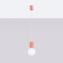 Pendant lamp HALO 1 peach