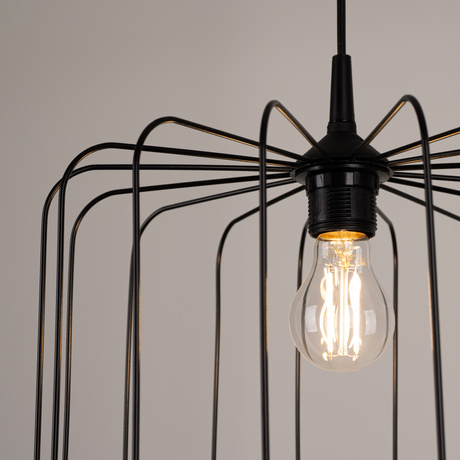 Pendant lamp SKAAR black