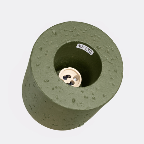 Ceiling lamp ORBIS concrete olive green