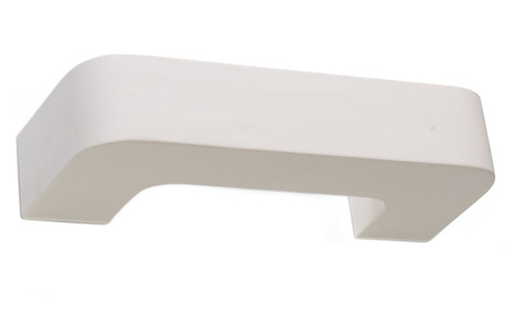 Wall ceramic lamp MAGNET white + 1x LED bulb E27 3000K Warm 7.5W 620lm