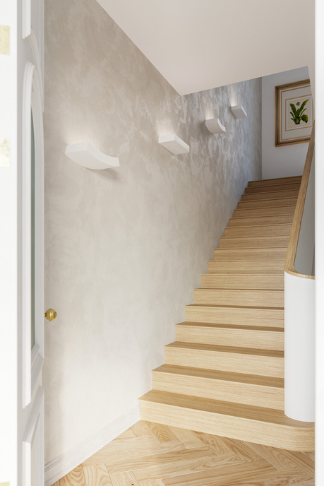 Wall ceramic lamp HATTOR white + 2x LED Bulb G9 4000K Cool White 4.5W 530lm