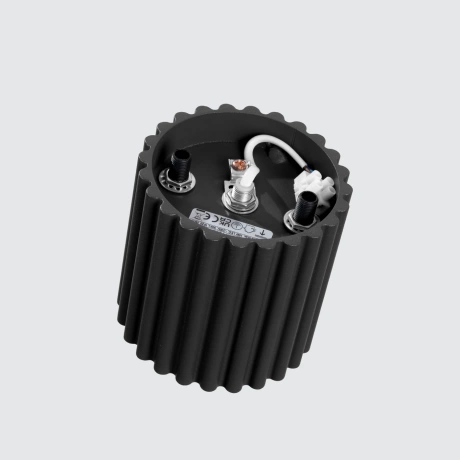 Ceiling lamp AURA 1 black GU10