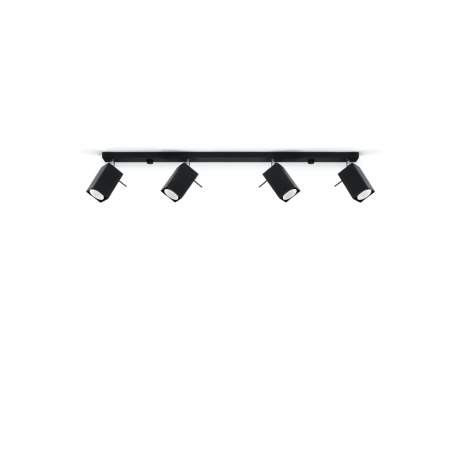 Ceiling lamp MERIDA 4L black