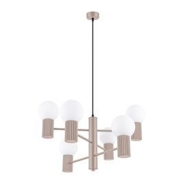 Chandelier HALO 6 taupe