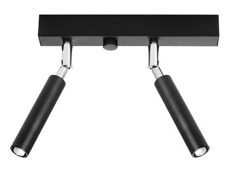 Ceiling lamp EYETECH 2 black + 2x LED Bulb G9 3000K Warm 4.5W 510lm.