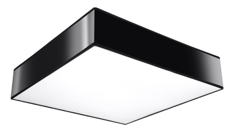 Ceiling lamp HORUS 55 BLACK + 4x LED Bulb E27 4000K Cool White 7,5W 650lm