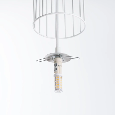 Pendant lamp BRINA 1 white