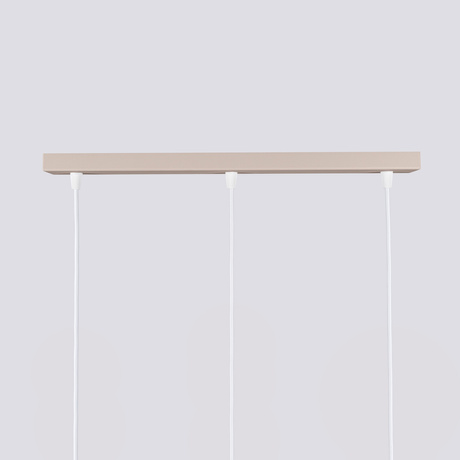 Pendant lamp KARBON 3L taupe