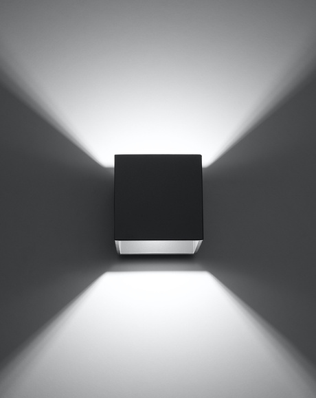 Wall lamp QUAD 1 anthracite + 1x LED Bulb G9 3000K Warm 4.5W 510lm