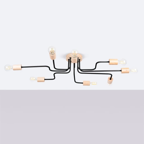 Chandelier TIMBO 8 black