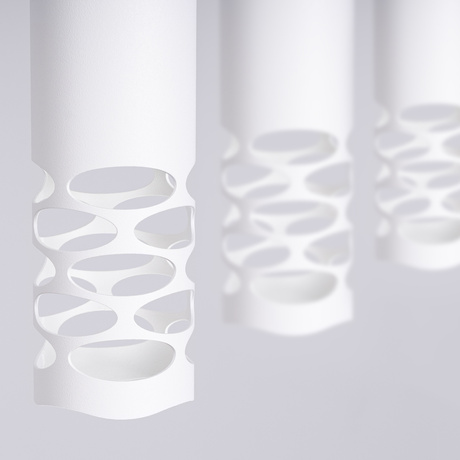 Pendant lamp LIRO 3L white