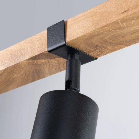 Ceiling lamp FAGER 3 black