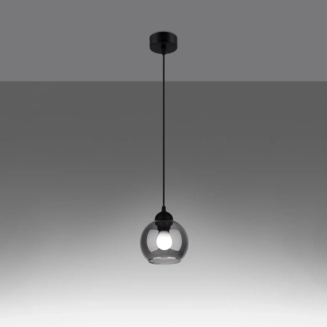 Pendant lamp ALINO 1 black