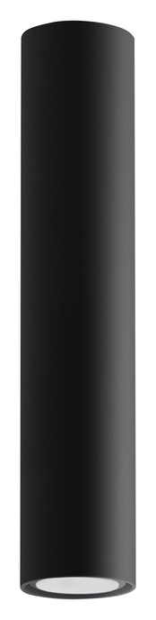 Ceiling lamp LAGOS 30 in black + 1x LED bulb GU-10 4000K Cool White 7W 630lm