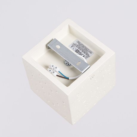 Ceiling lamp QUAD concrete beige