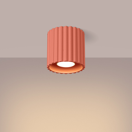 Ceiling lamp AURA 1 peach GU10