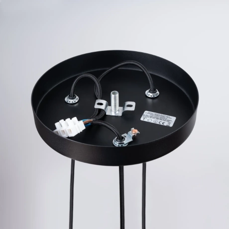 Pendant lamp ARCHE 3P black