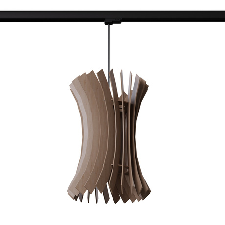 Pendant lamp ORIANA wood E27 3000K 7,5W 620lm #B