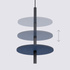 Pendant lamp FELTRO 1 black/navy