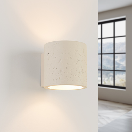 Wall lamp ORBIS concrete beige