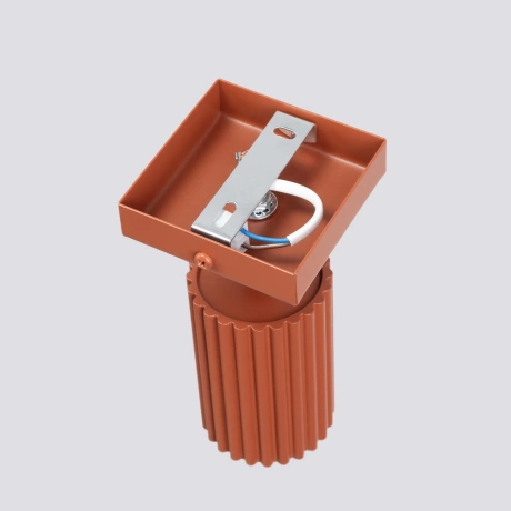 Wall lamp KARBON red ochre