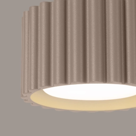 Ceiling lamp AURA 1 taupe Gx53