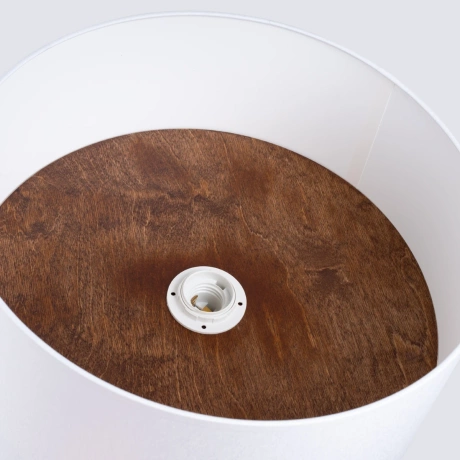 Ceiling lamp TELESTO white/dark brown