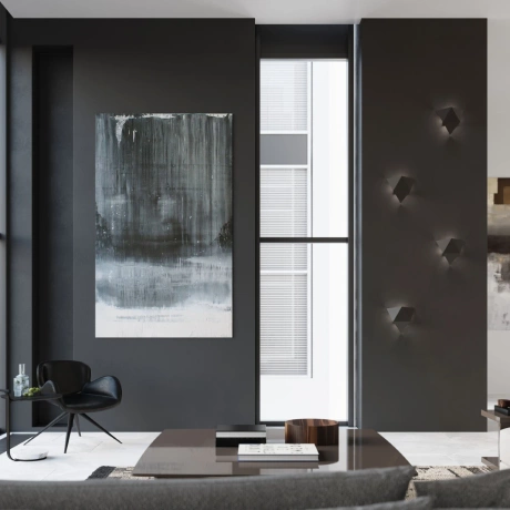 Wall lamp SOLIDO black