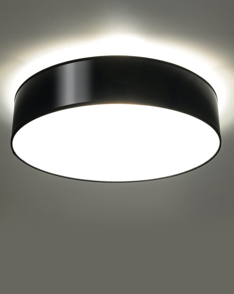 Ceiling lamp ARENA 45 BLACK + 3x LED Bulb E27 3000K Warm 7.5W 620lm
