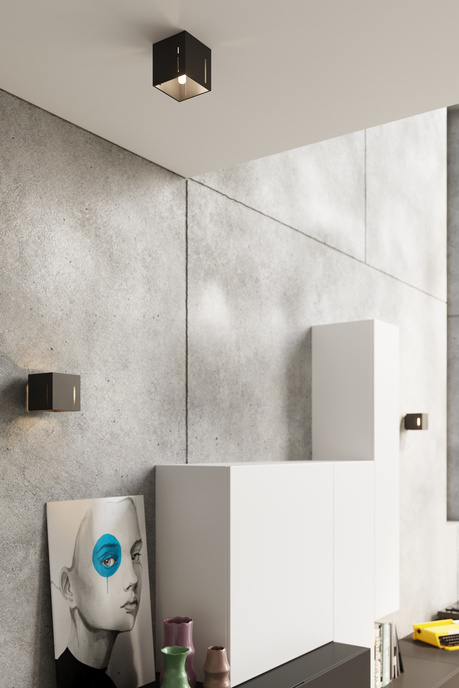 Wall lamp PIXAR black + 1x LED Bulb G9 3000K Warm 4.5W 510lm