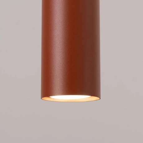 Pendant lamp LAGOS 3P red ochre