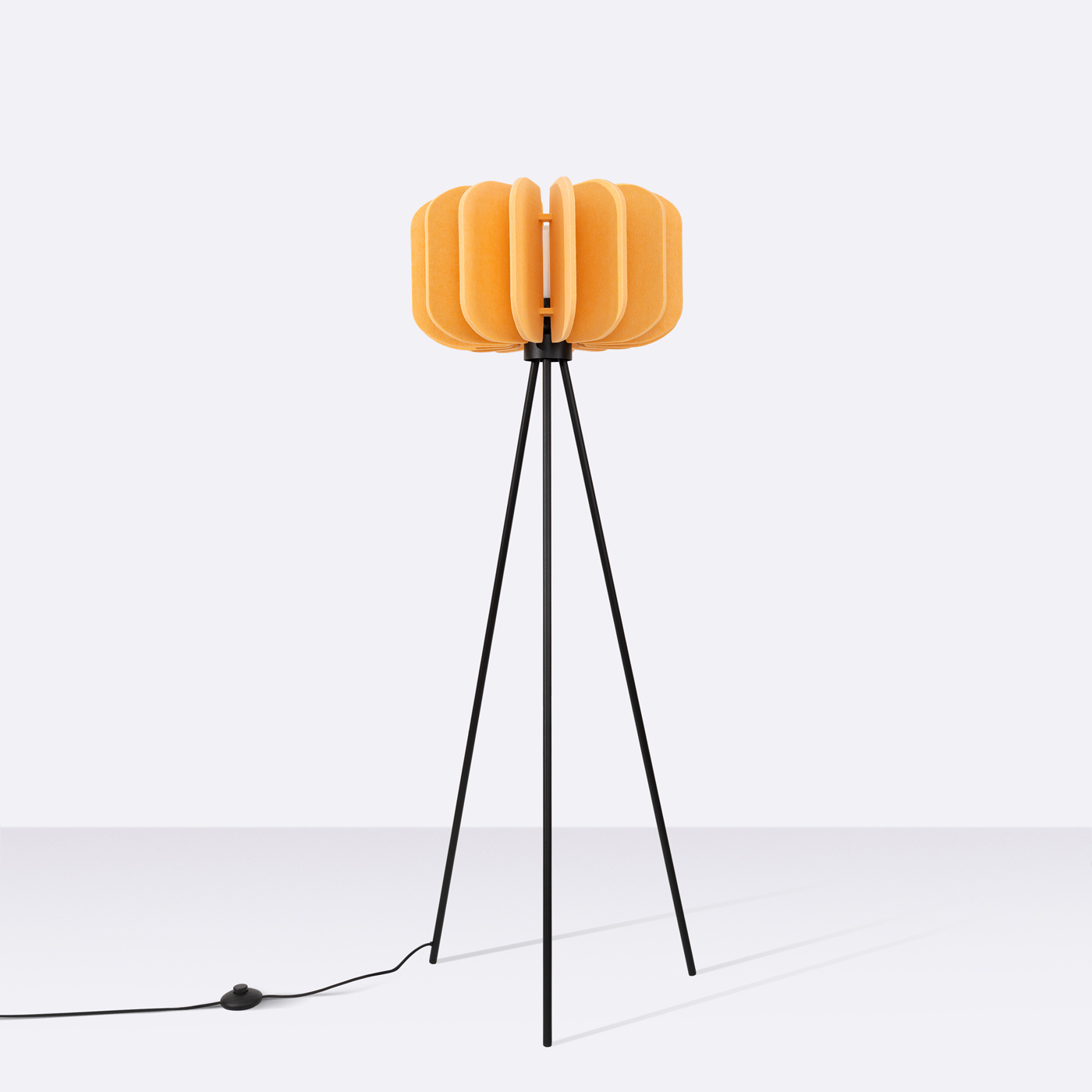 Floor lamp MULA 45 yellow