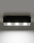 Ceiling lamp MONO 3 black + 3x LED Bulb GU-10 3000K Warm 7W 620lm