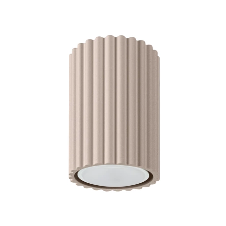 Ceiling lamp KARBON 10 taupe