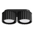 Ceiling lamp AURA 2 black Gx53
