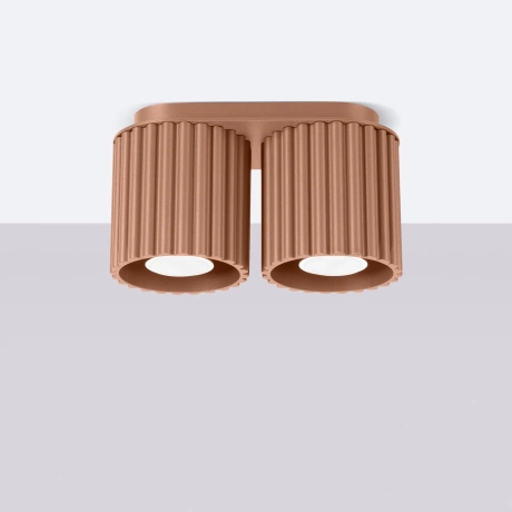 Ceiling lamp AURA 2 mocha GU10