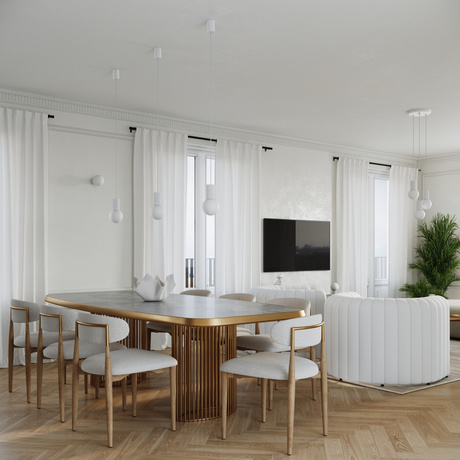 Table lamp HALO white