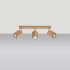 Ceiling lamp KEKE 3 oak
