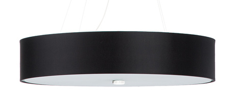 Ceiling lamp SKALA 60 black + 5x LED bulb E27 4000K Cool White 7.5W 650lm