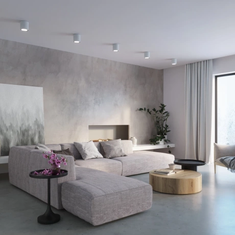 Ceiling lamp CULLO concrete