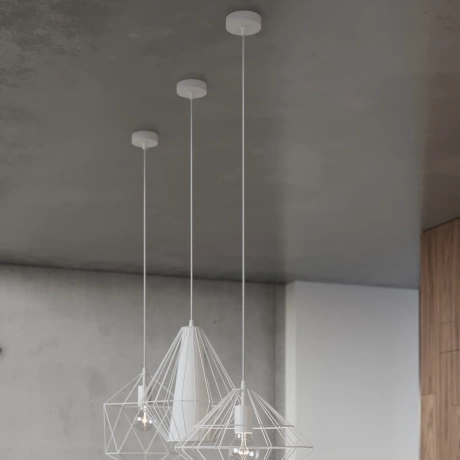 Pendant lamp UMBERTO white