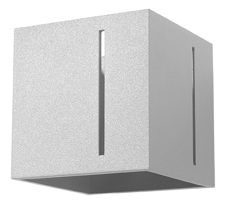 Wall lamp PIXAR grey + 1x LED Bulb G9 3000K Warm 4.5W 510lm