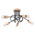 Chandelier EMBER 5 schwarz