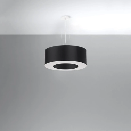 Chandelier SATURNO 50 black