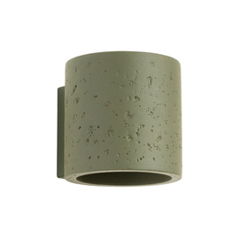 Wall lamp ORBIS concrete olive green