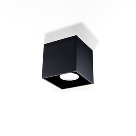 Ceiling lamp QUAD 1 black