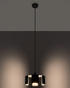 Hanging lamp TULIP black + 1x LED Bulb E27 3000K Warm 7.5W 620lm
