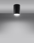 Ceiling lamp LAGOS 10 black + 1x LED Bulb GU-10 4000K Cold 7W 630lm