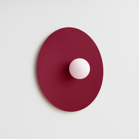 Wall lamp AKE 50 burgundy
