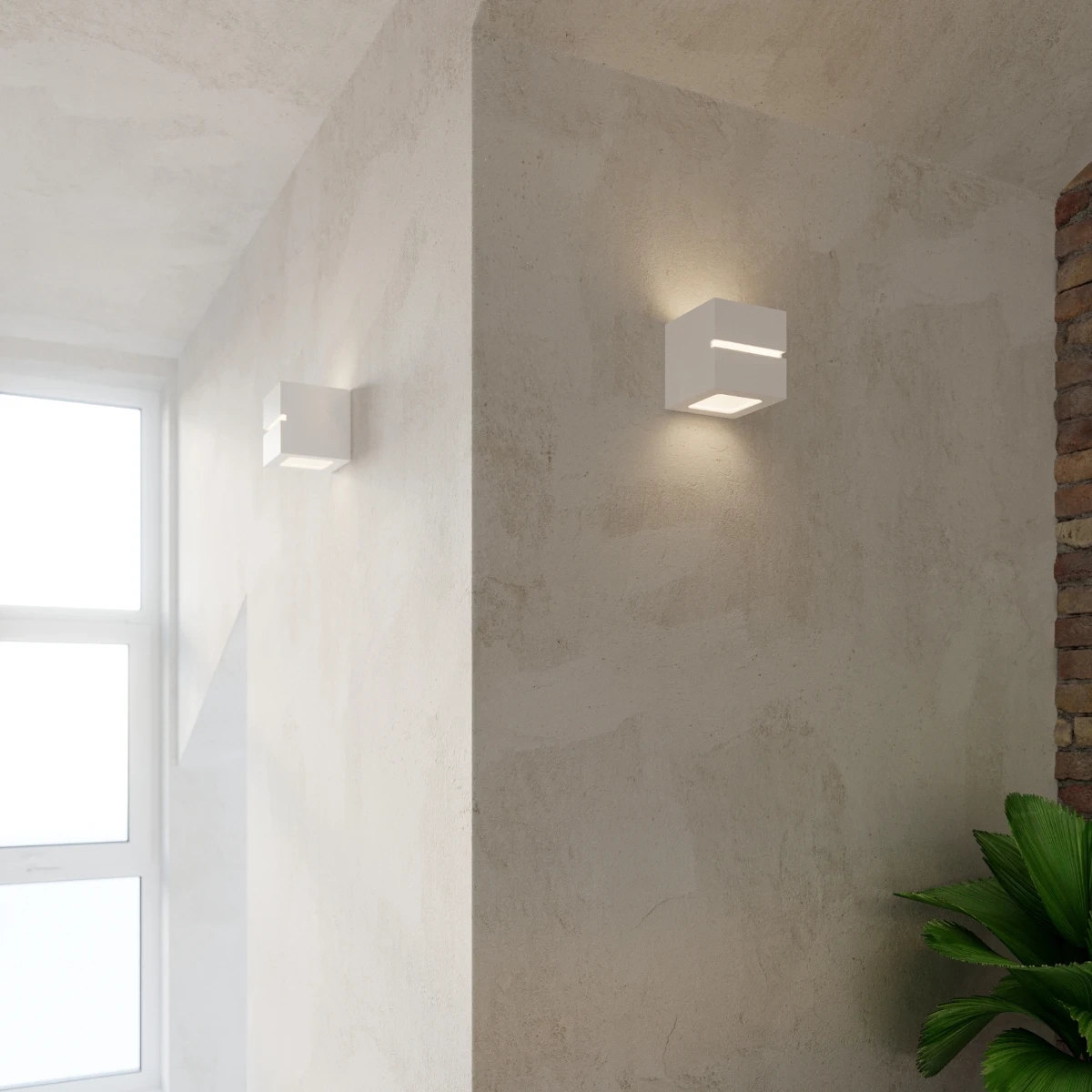 Wall lamp ceramic LEO LINE